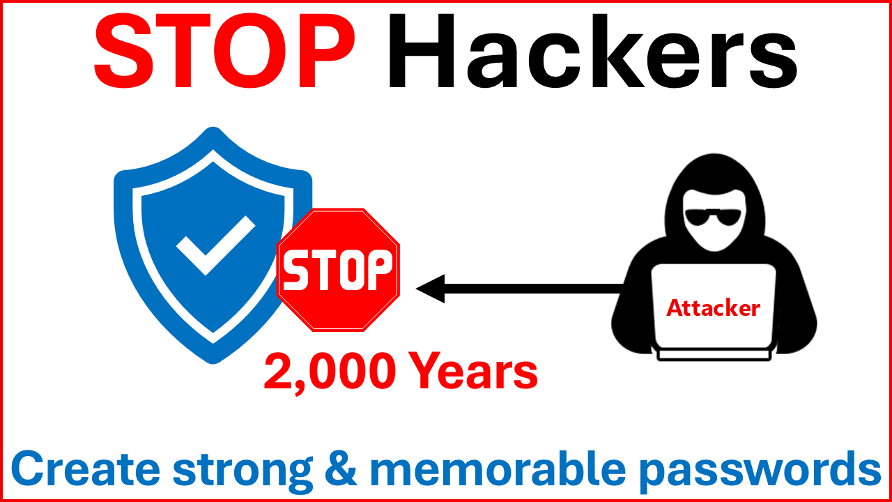 Create short, secure, and memorable passwords